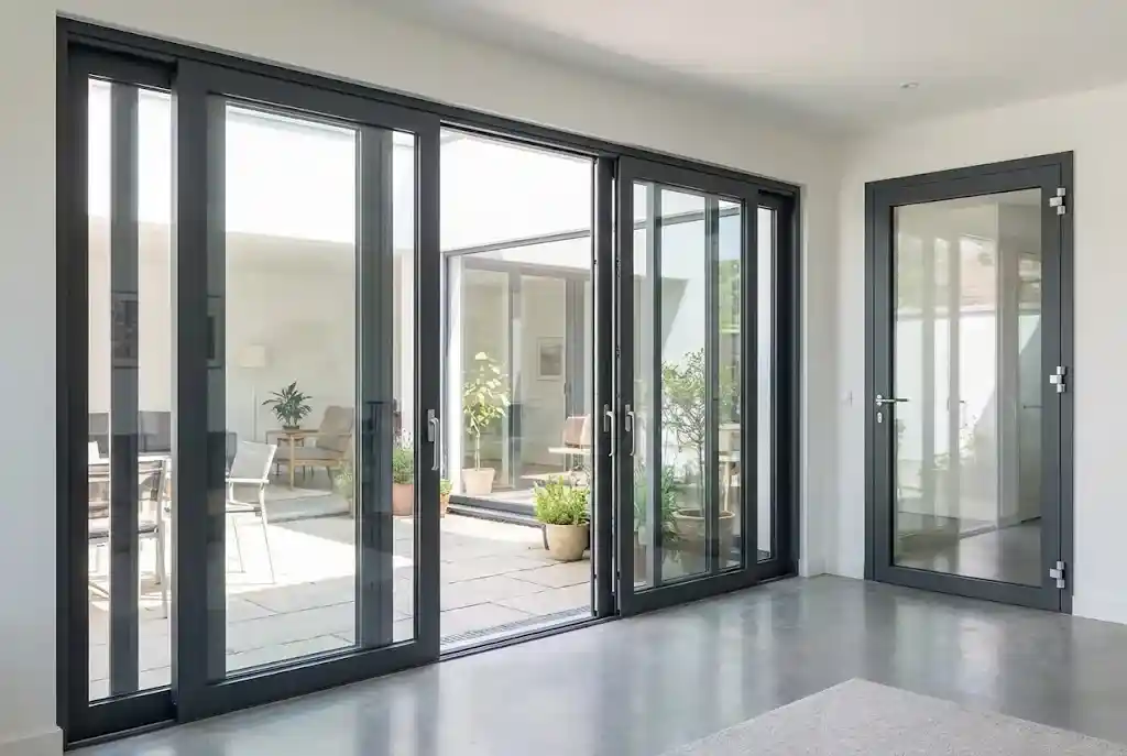 aluminium and glass door solutions Dubai