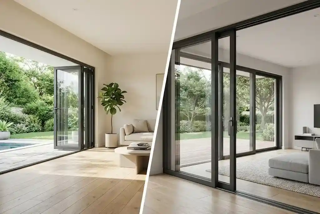 fold and slide doors Dubai