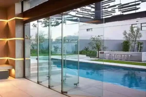 Glass folding doors Dubai