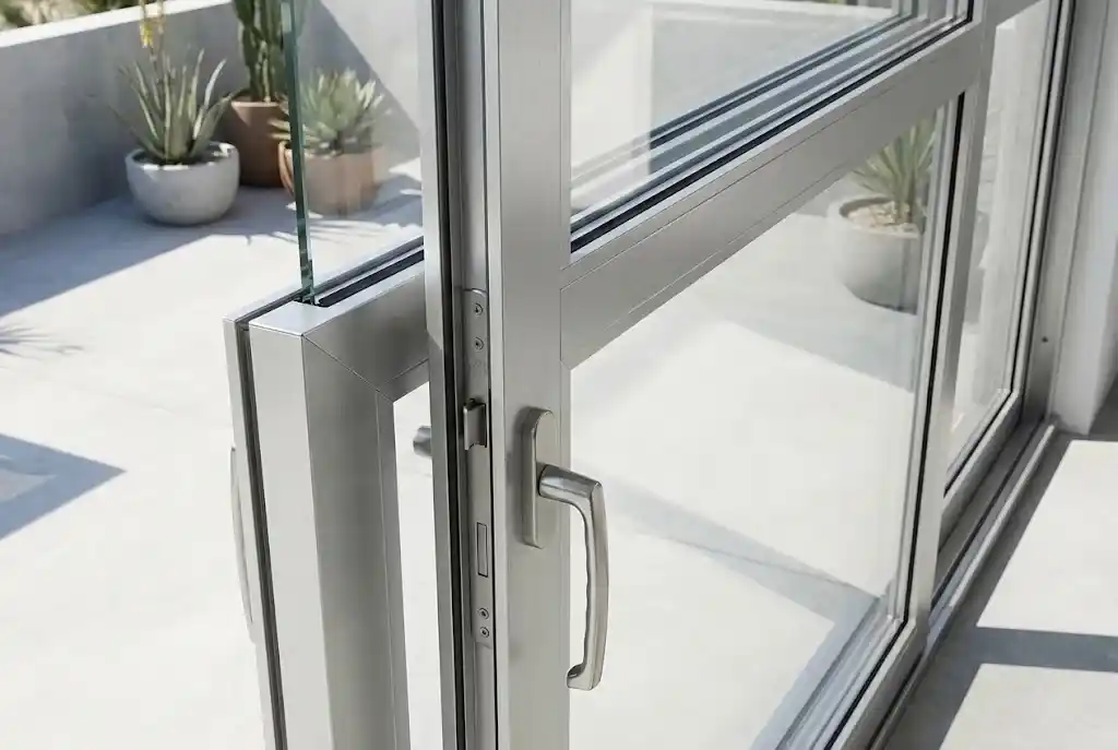 commercial aluminium glass doors Dubai